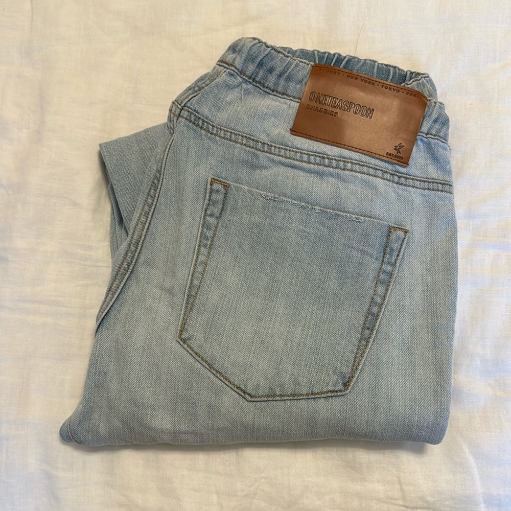 One Teaspoon Shabbies Drawstring Boyfriend Jeans